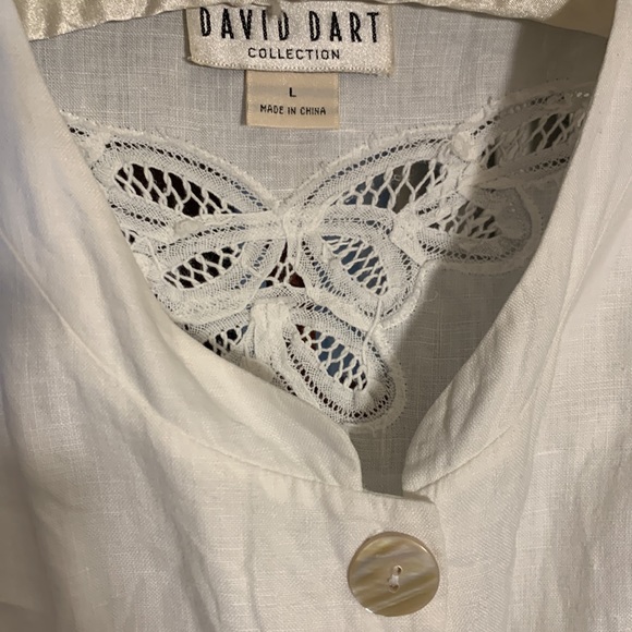 DAVID DART 100%linen jacket - Picture 4 of 6